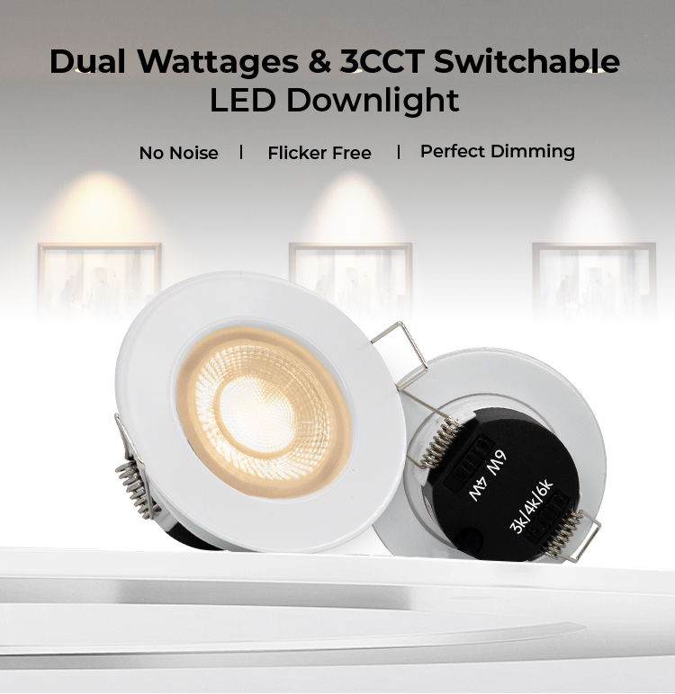 4W 6W 3CCT LED Downlight